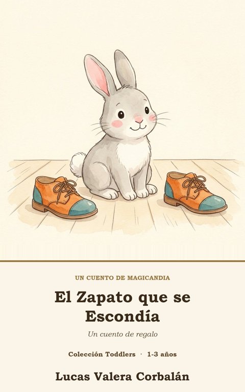 Cubierta de «El Zapato que se Escondía», Colección Toddlers, 1 a 3 años